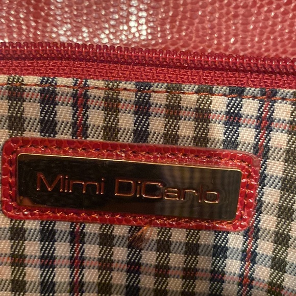 MiMi DiCarlo Leather Red Tote - Picture 9 of 9